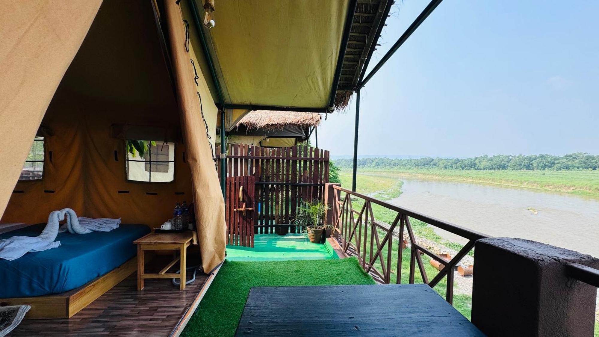 Jungle Wildlife Camp Ξενοδοχείο Sauraha Εξωτερικό φωτογραφία