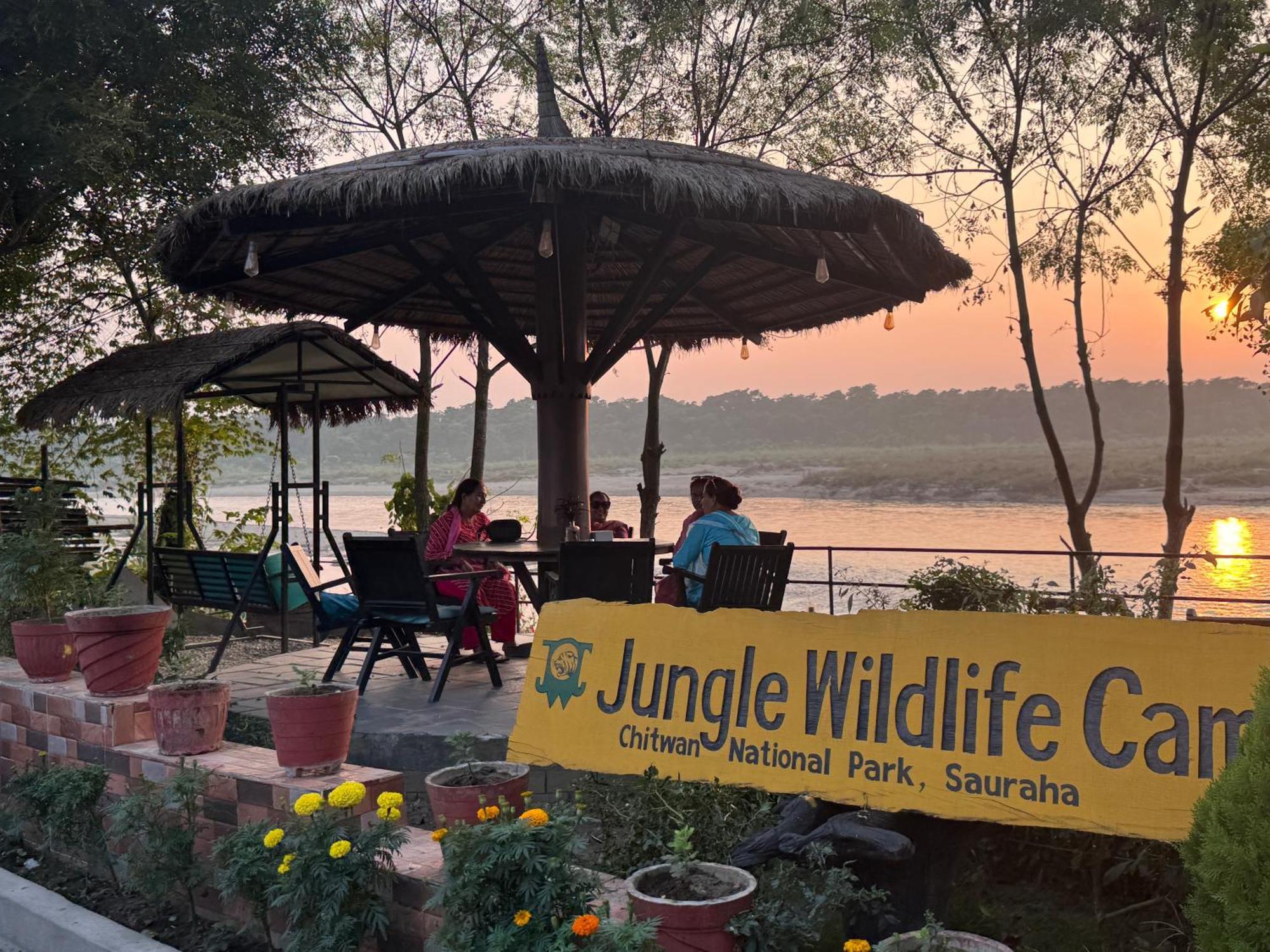 Jungle Wildlife Camp Ξενοδοχείο Sauraha Εξωτερικό φωτογραφία